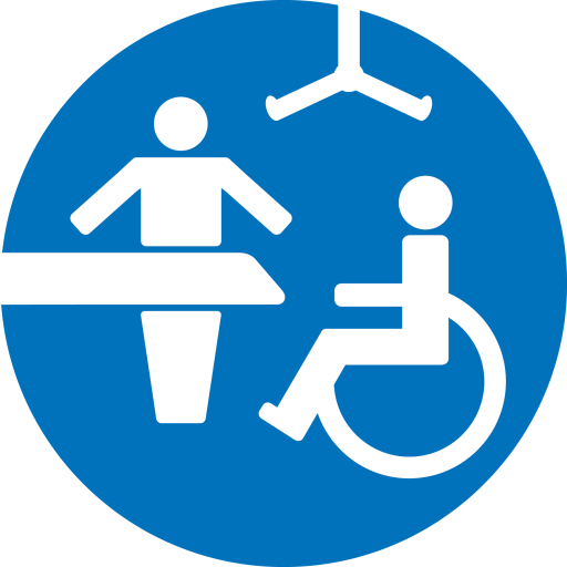 An accessibility icon used for Changing Places facilities.